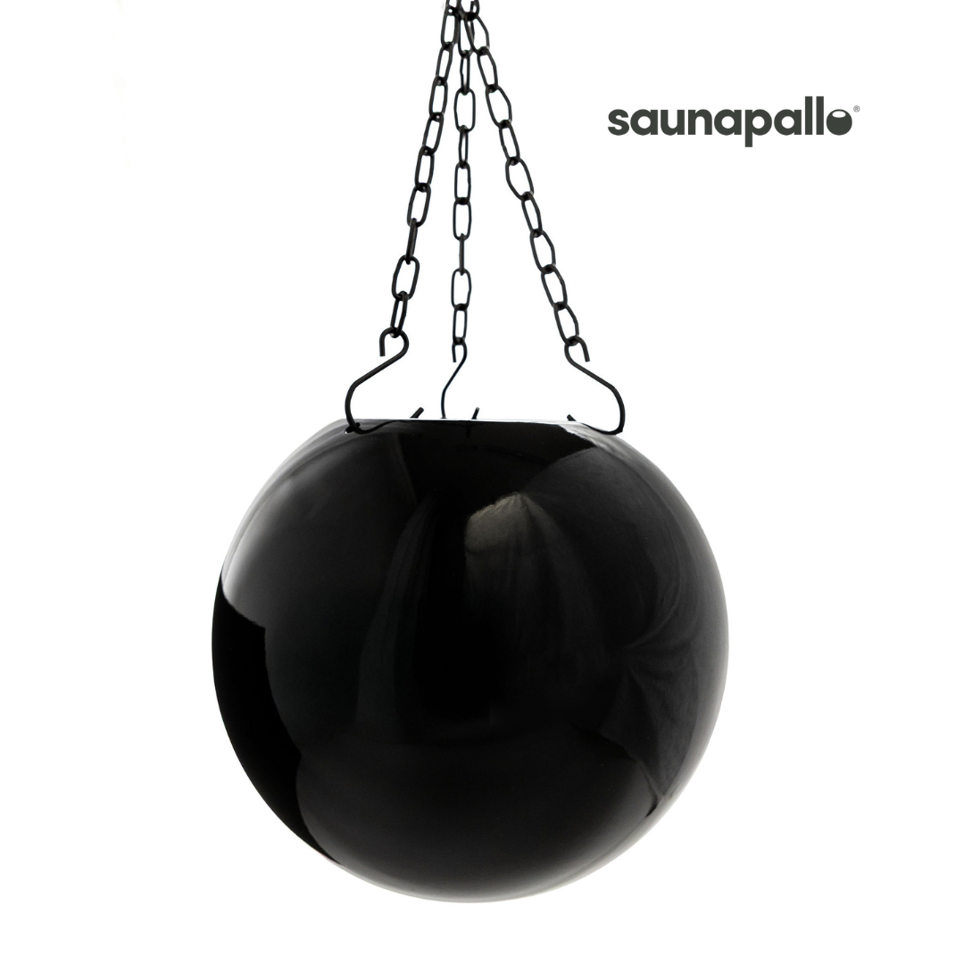 Saunapalloサウナパッロ シャイニーブラック