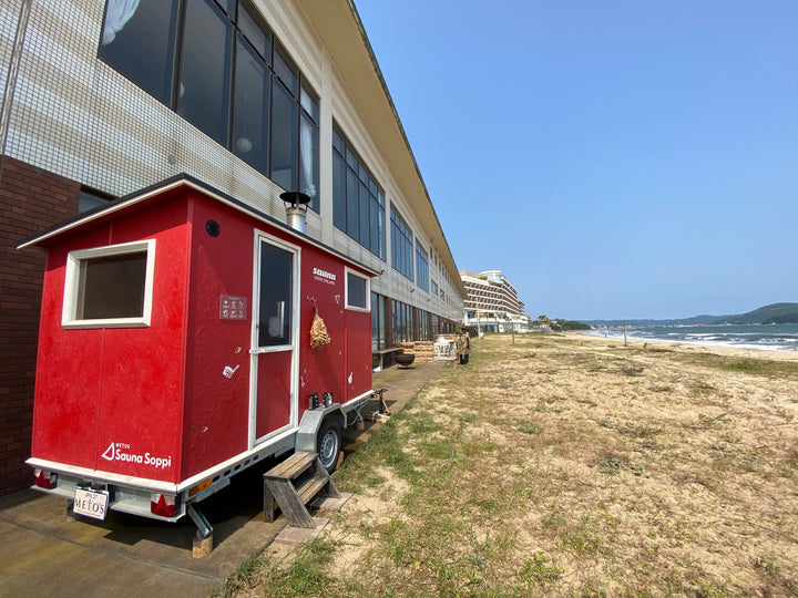 Karatsu Seaside Camp2024 に協賛、アウトドアサウナを出展しました。